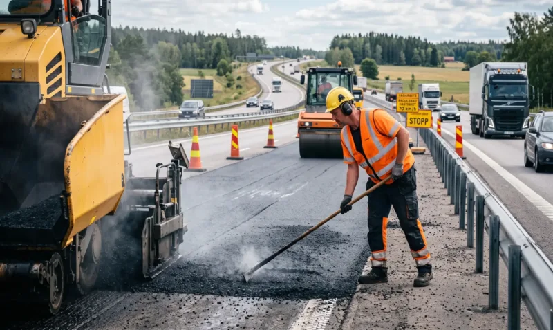 How Swedish contractors are quietly decarbonising asphalt